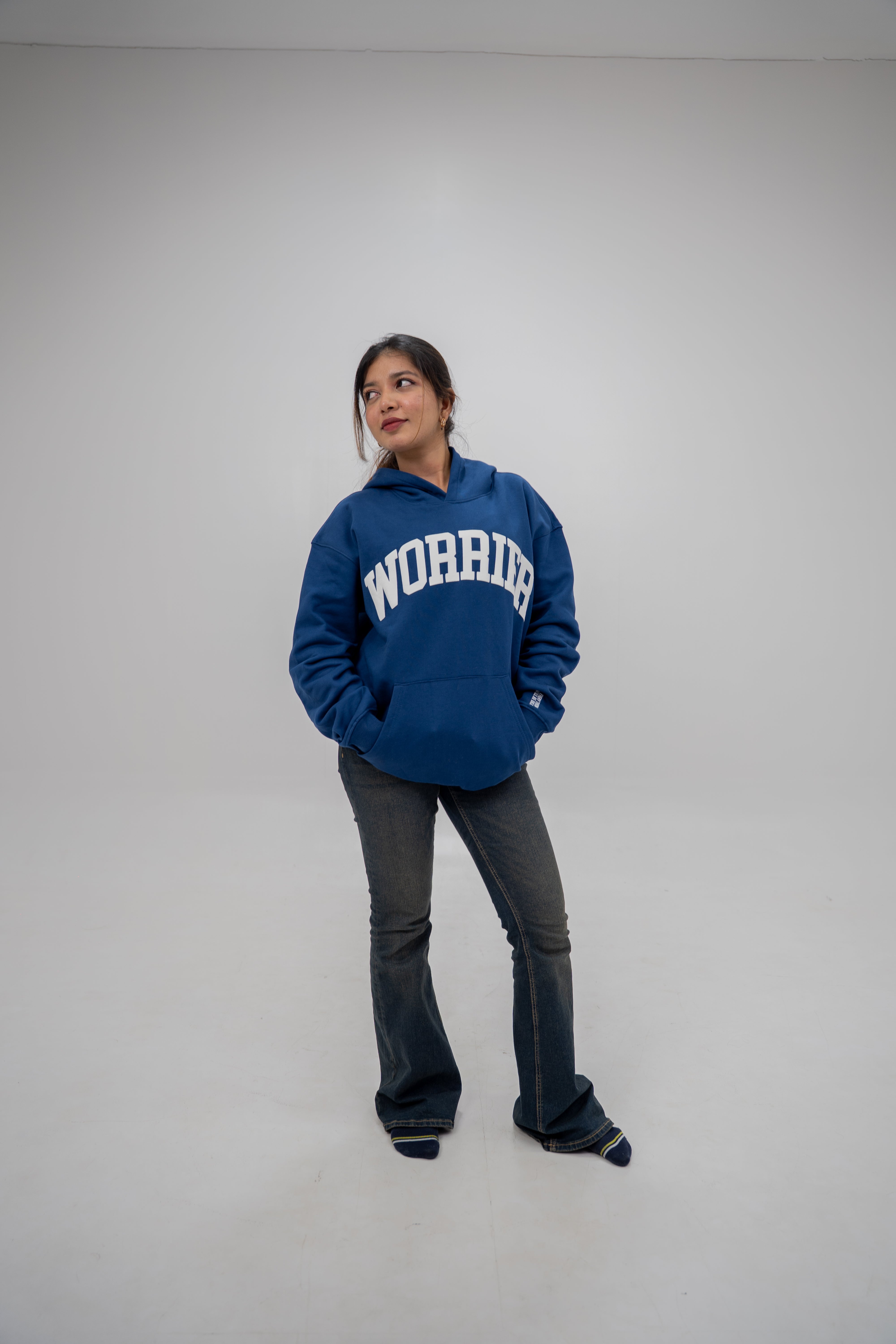 Worrier Hoodie (Diesel Blue)