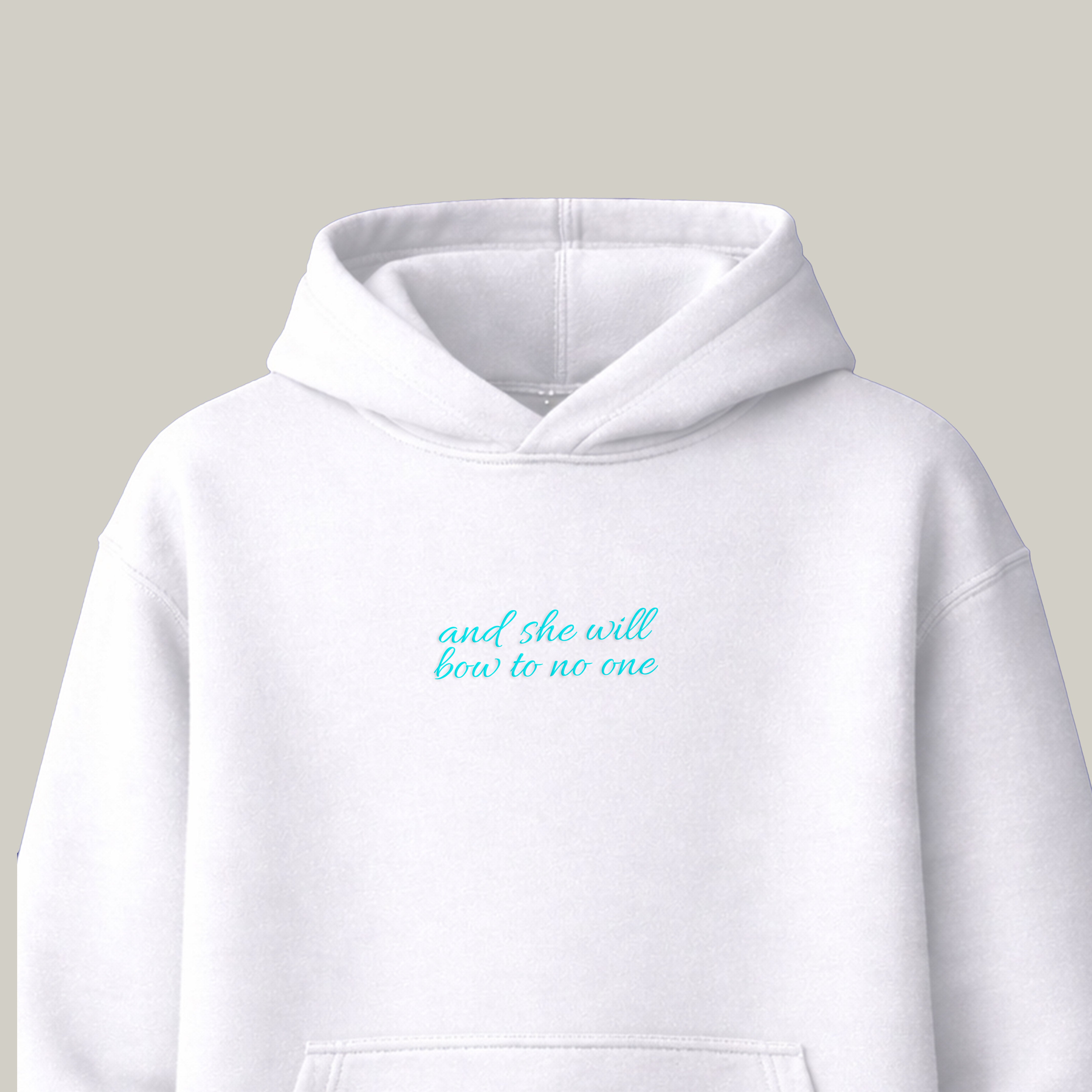 Bow Hoodie (White)