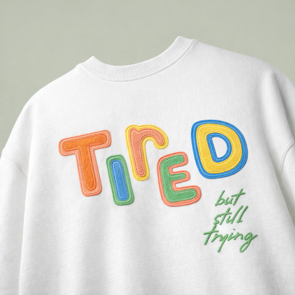 Tired T-Shirt (White)