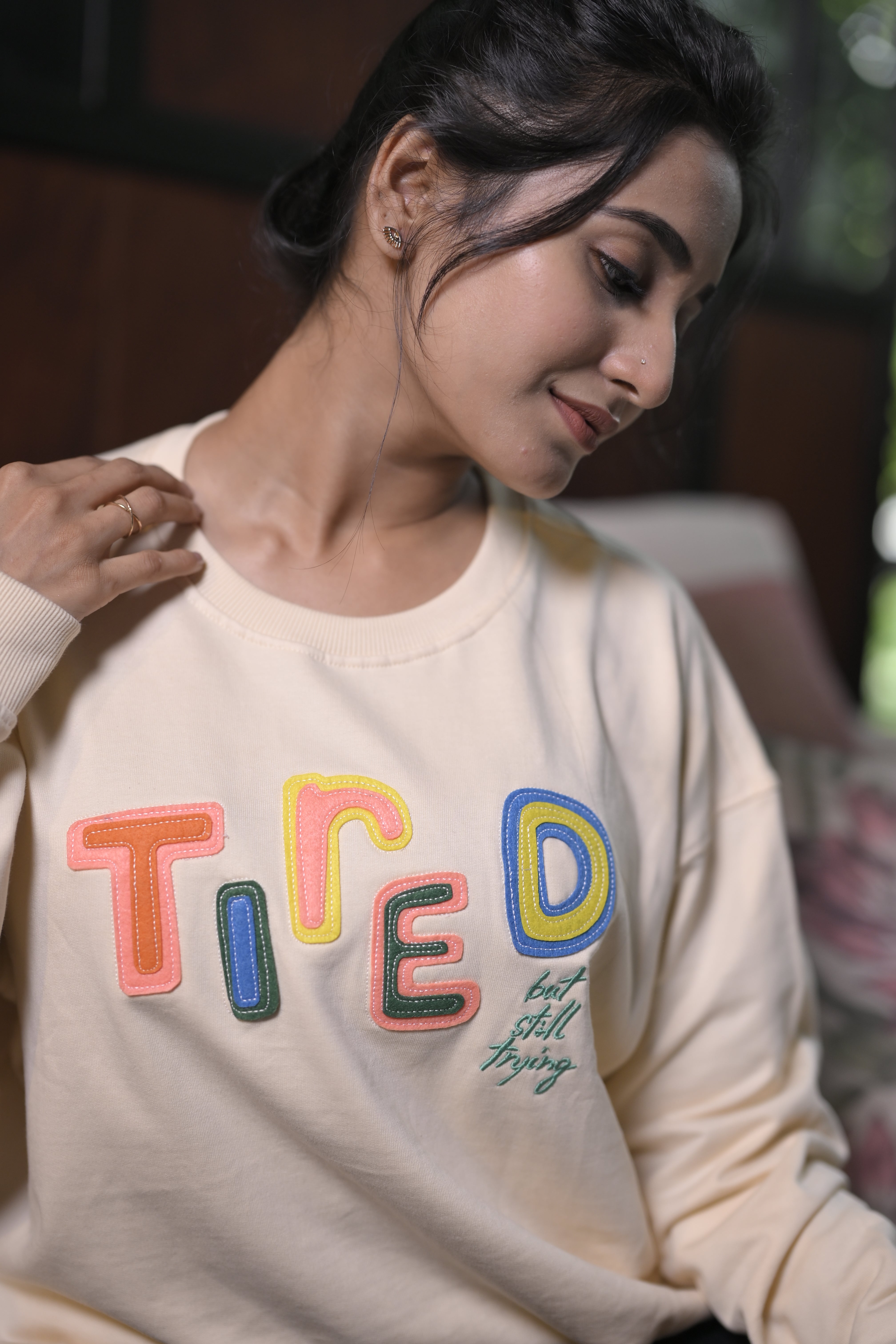 Tired (Ivory)