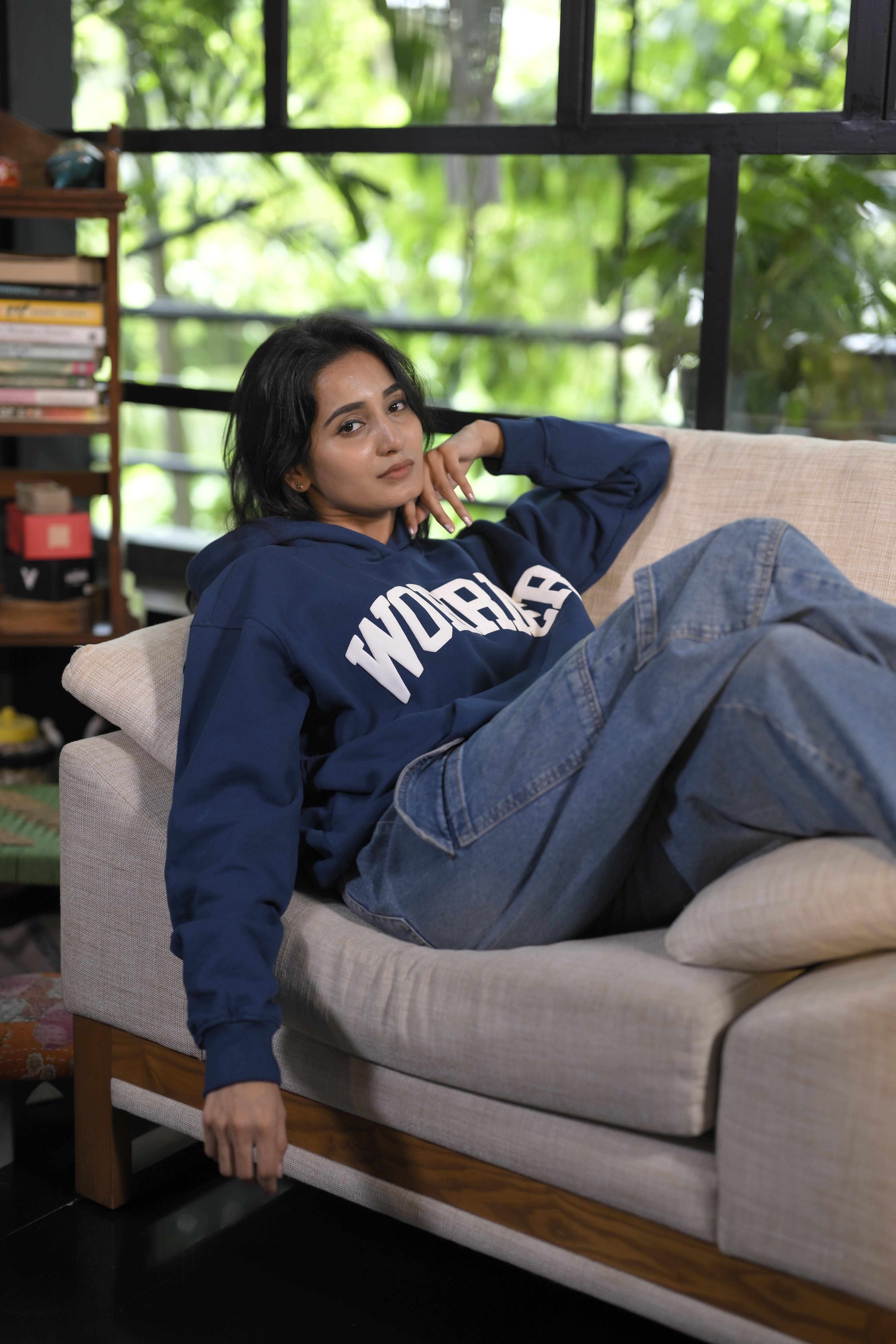 Worrier Hoodie (Diesel Blue)