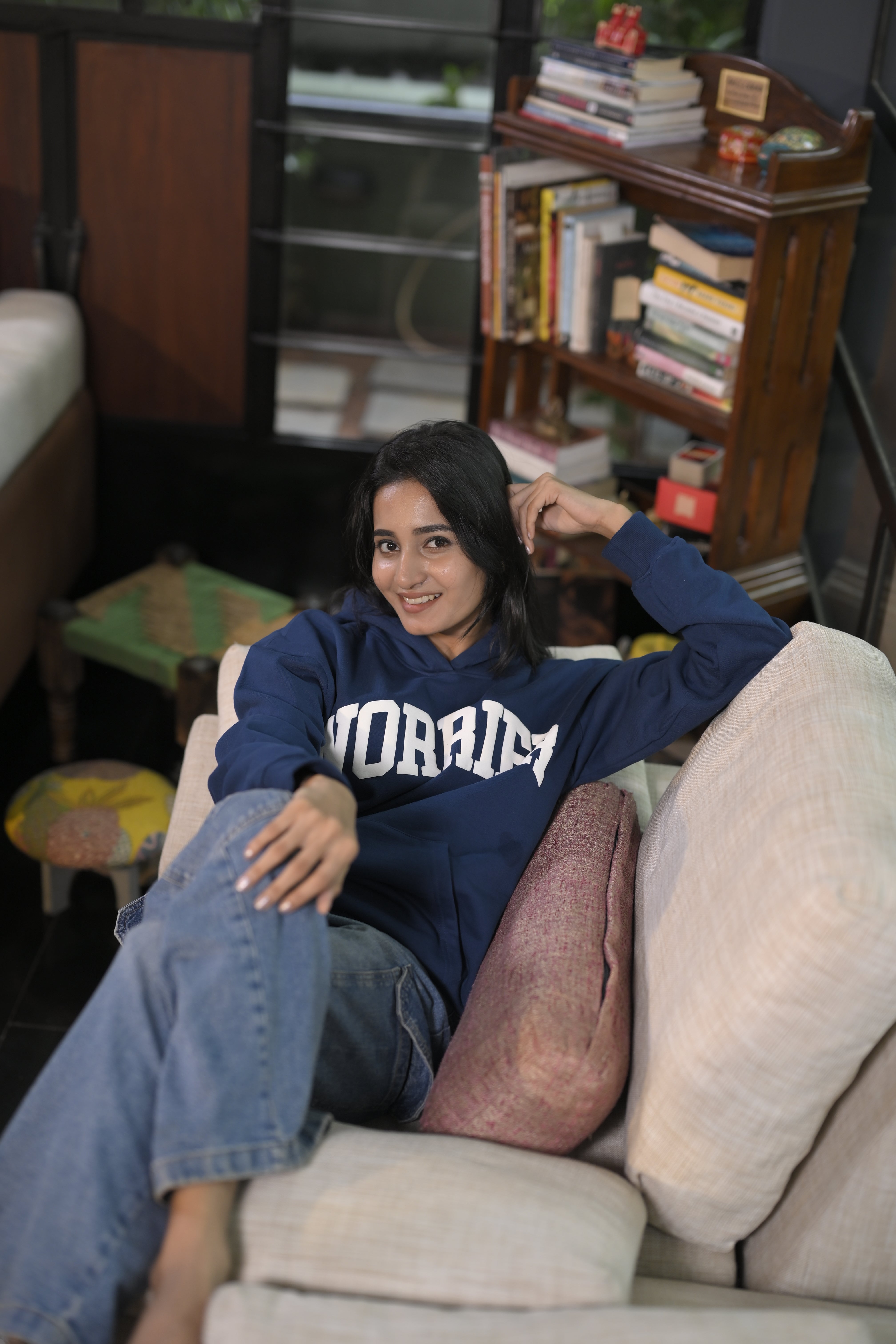 Worrier Hoodie (Diesel Blue)