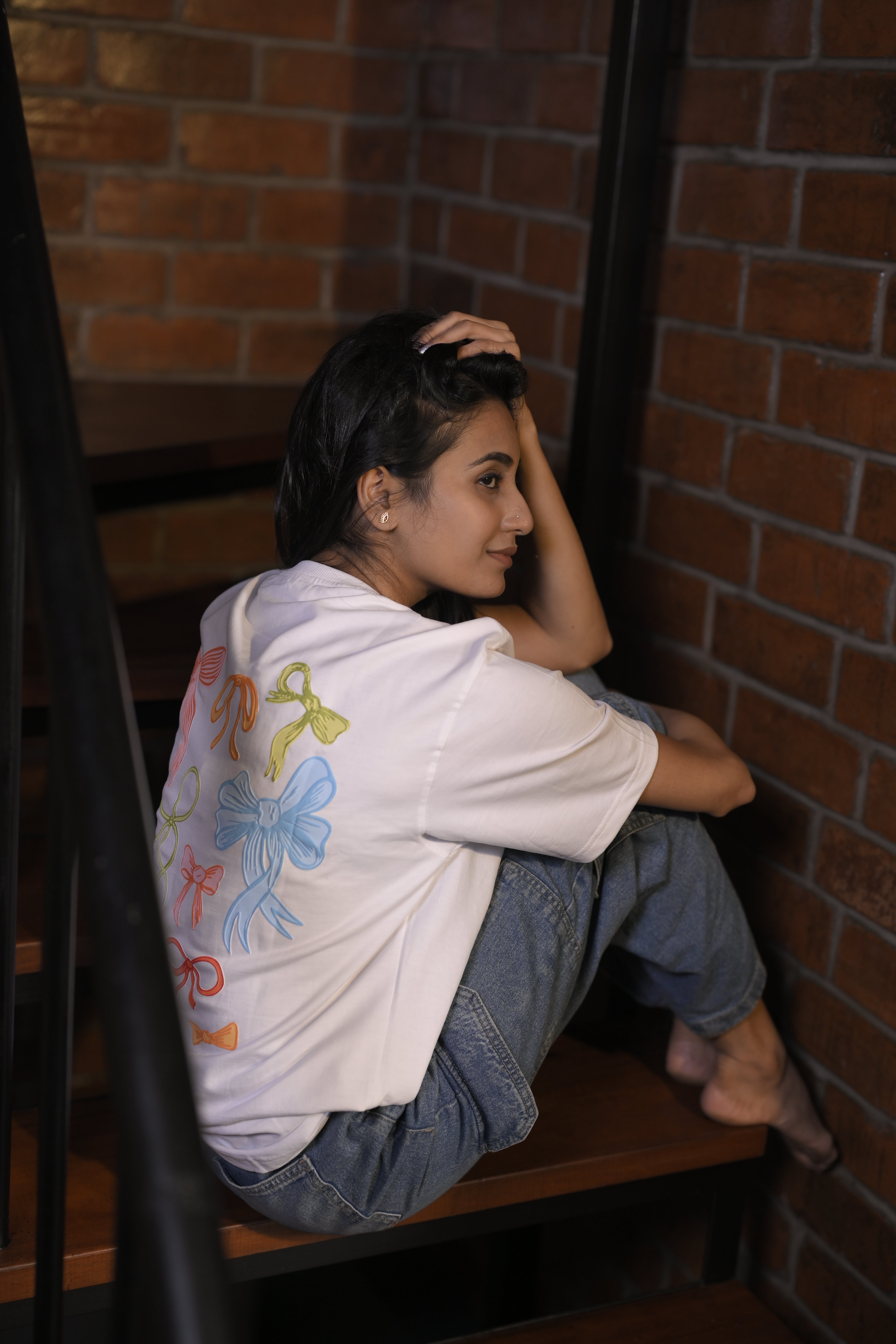 Bow T-Shirt (White)