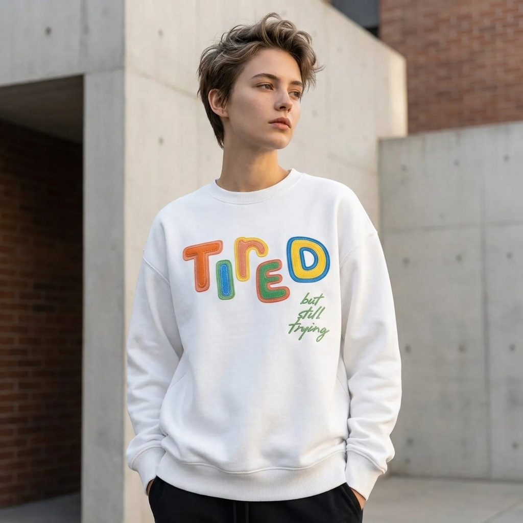 Tired T-Shirt (White)